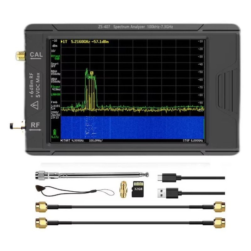 ZS-406/ZS-407 4-inch Screen Ha - Signal Generator Spectrum Analyzer 评论和价格
