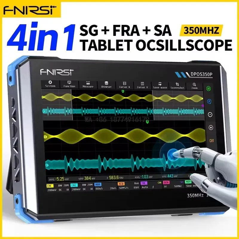 wmwmnu DPOS350P 4in1 Tablet Os - Signal Generator Spectrum Analyzer 评论和价格