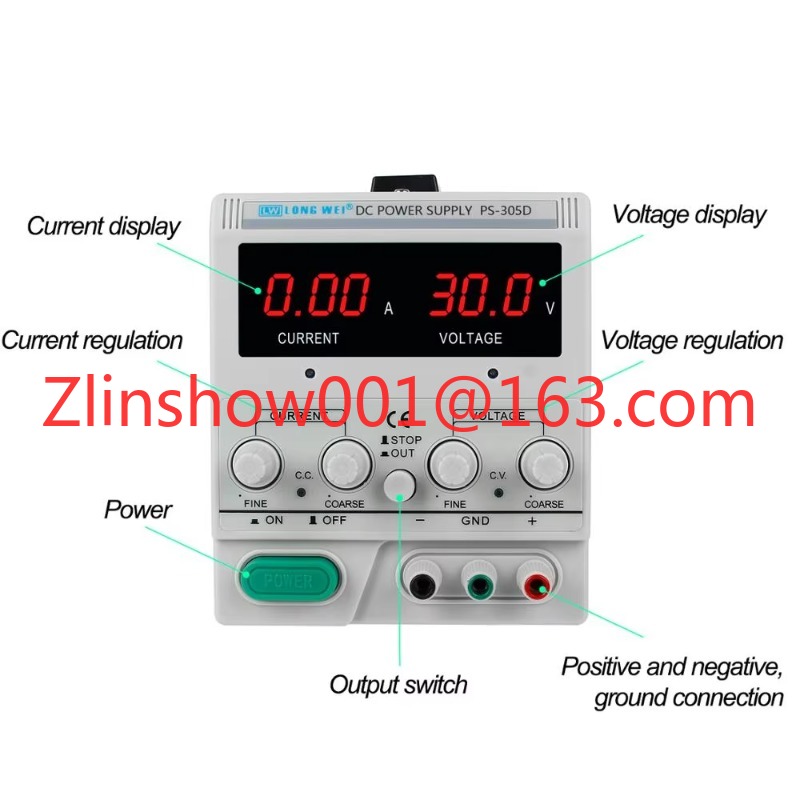 PS-305D 30V 5A 150W Laboratory - Linear Lab Power Supply Adjustable 评论和价格