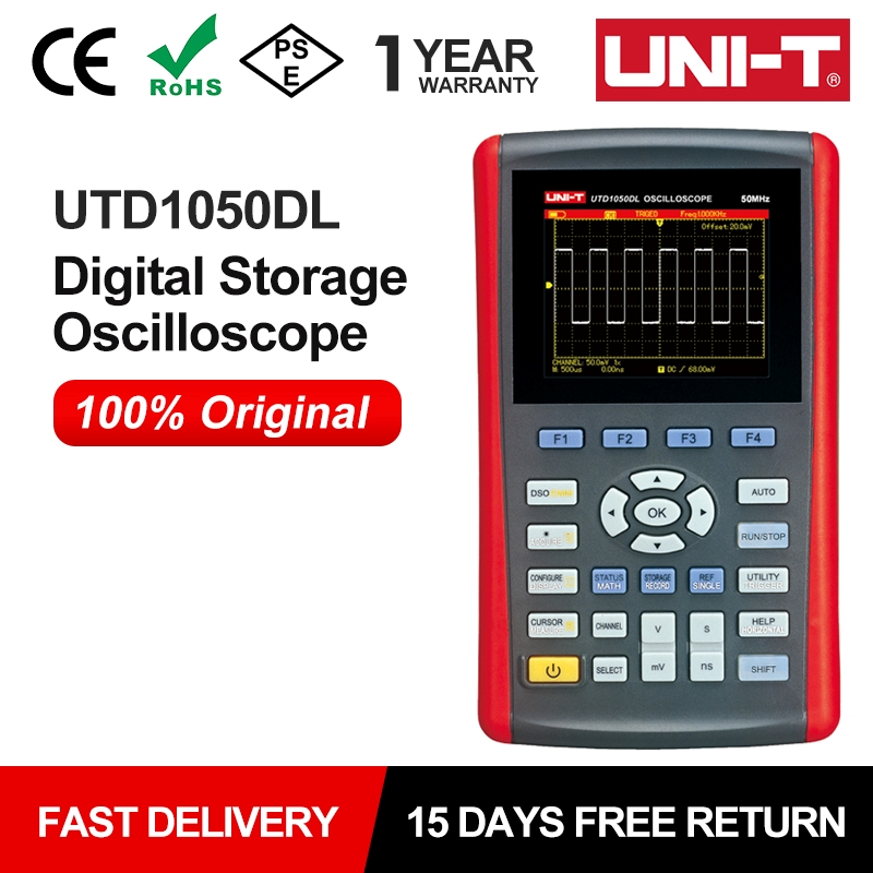 UNI-T Digital Handheld Oscillo - Signal Generator Spectrum Analyzer 评论和价格